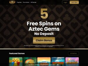 New Online Slots Website Screenshot