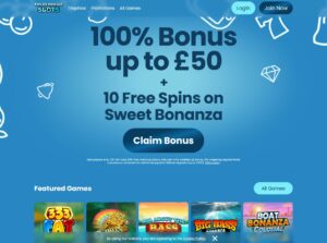 Pay By Mobile Slots Website Screenshot