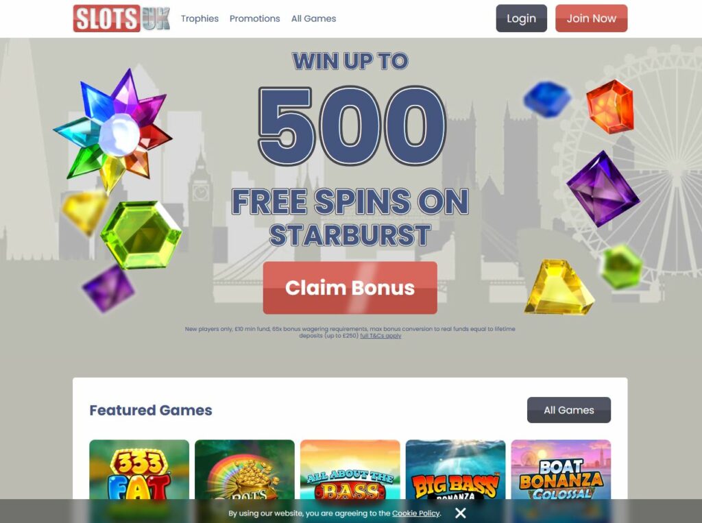 Slots UK Casino Review (SlotsUK.co.uk)