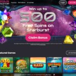 Star Slots Website Screenshot