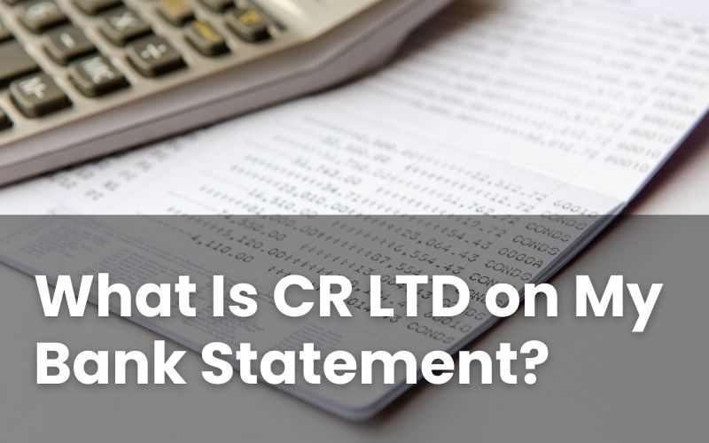 CR LTD Bank Statement