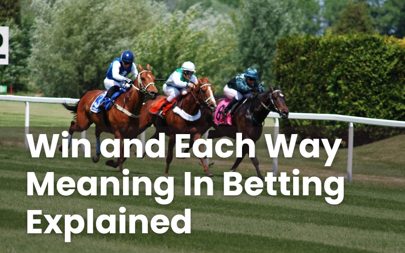 Win and Each Way Meaning In Betting Explained